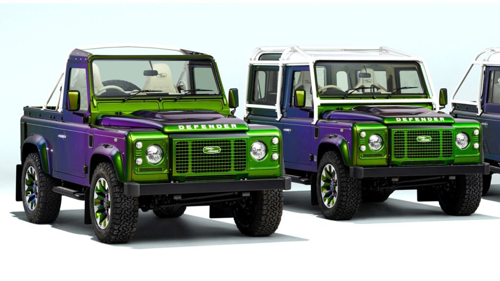 Someone Spent Over $1 Million On Four Defenders Whose Color Won’t Stay One Color