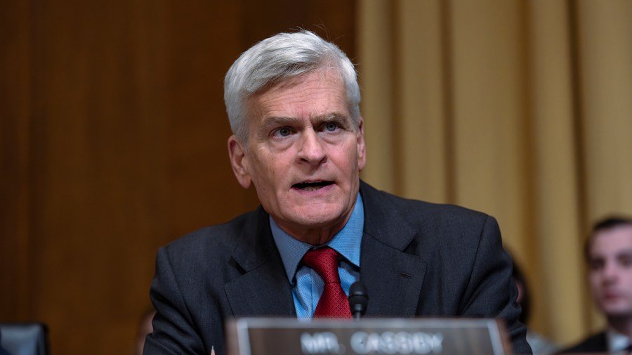 Cassidy yells for Trump to 'get engaged' on medical debt in Senate speech