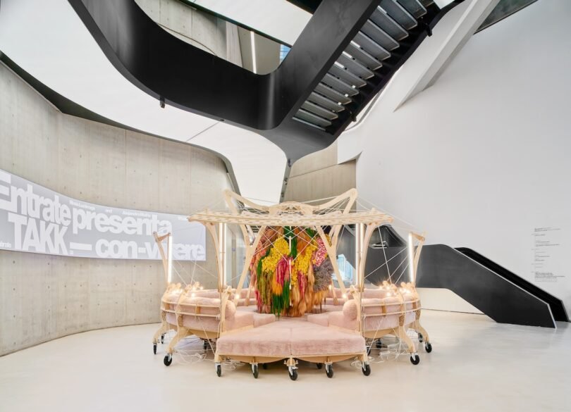 TAKK Welcomes Visitors to MAXXI with a Wild and Wonderful Installation