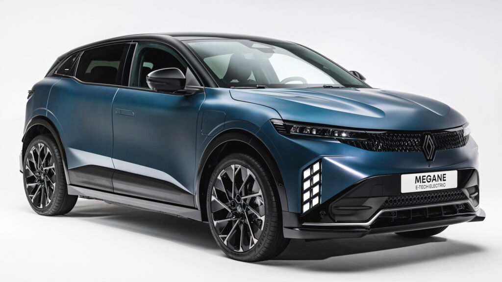 Renault Gave The Updated Megane EV A Meaner Face And A Slower 0-62