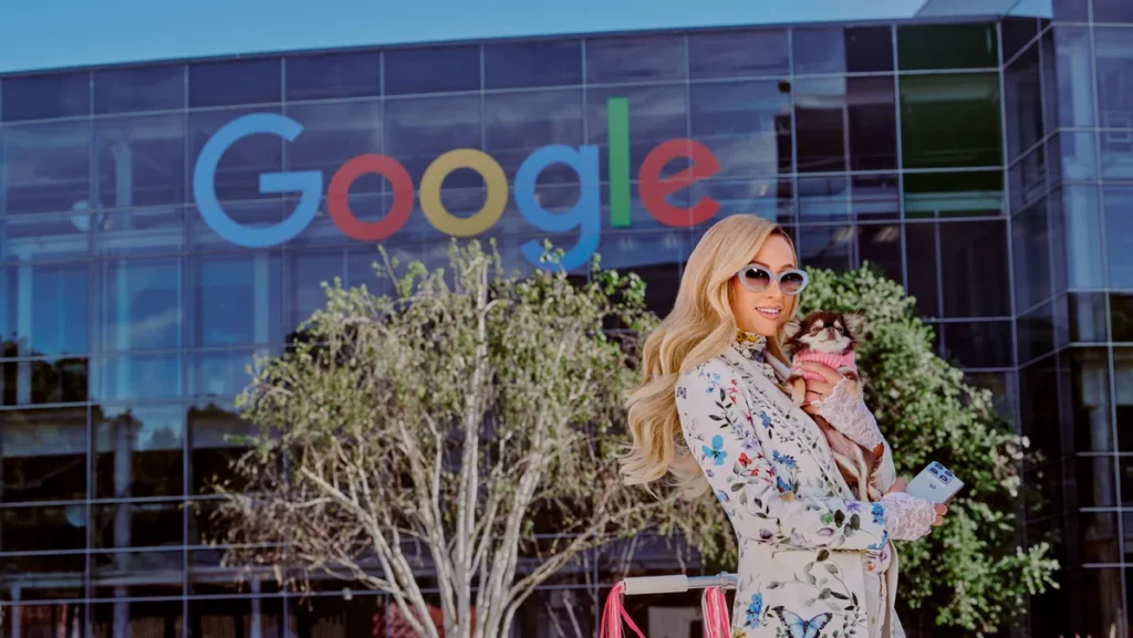 Paris Hilton Builds Her Own Android App Using Google AI: No Code, Just Vibes