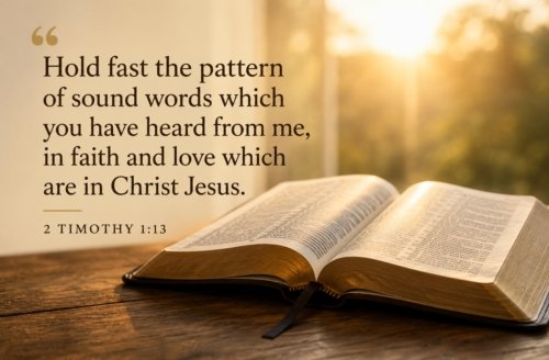 The Pattern of Sound Teaching – 2 Timothy 1:13