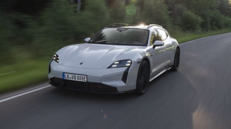 New Porsche Taycan E-Shift 2026 review: ‘manual’ EV is surprisingly convincing