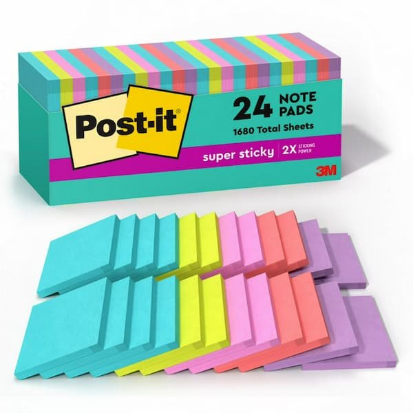 *HOT* Post-it Super Sticky Notes, 24 Pads only $12.48!