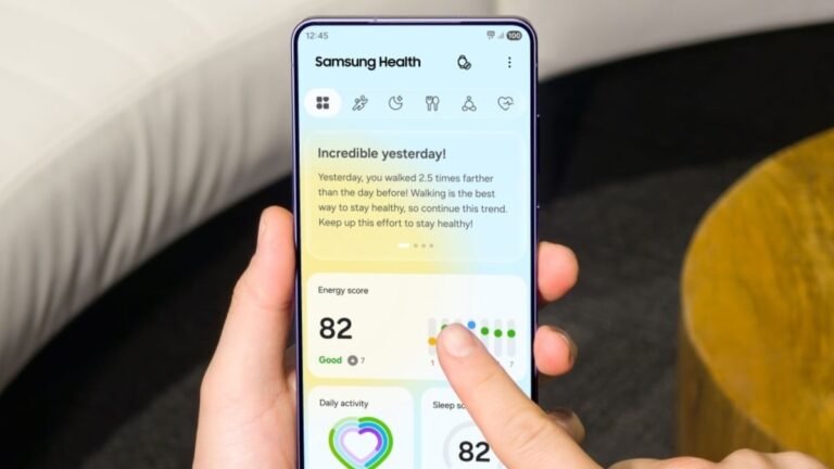 Samsung Health Gets an AI Makeover Ahead of the Galaxy Watch 9 Launch