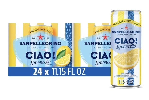 Sanpellegrino Ciao Sparkling Water, 24 pack only $8.94 shipped!
