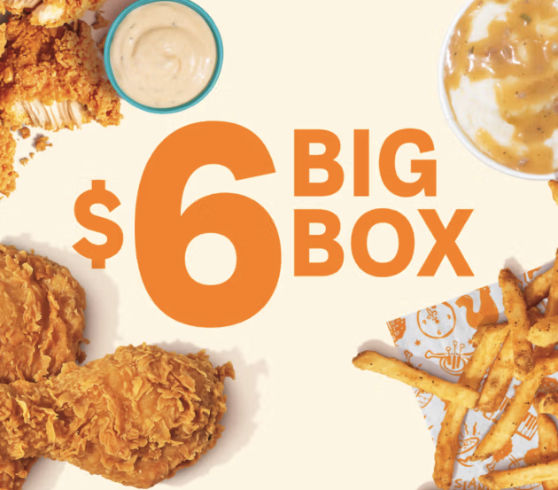 The Popeyes $6 Big Box is Back!