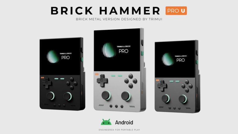 Budget Linux or premium Android? TRIMUI’s upcoming Brick handheld lineup gives you two options