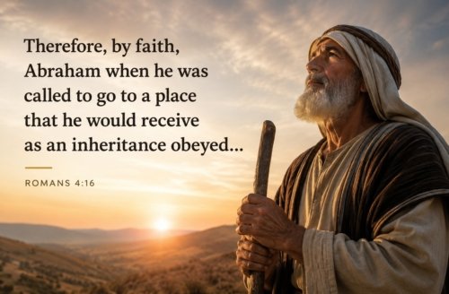 The Promise Comes by Faith – Romans 4:16