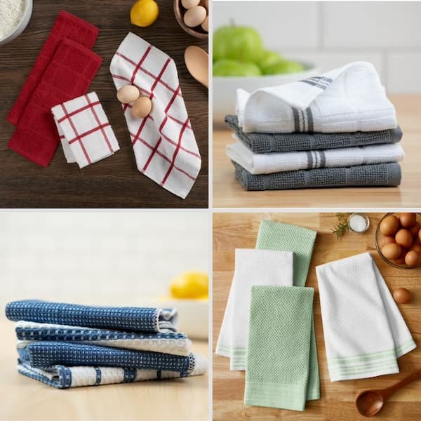 Dish Towels and Dishcloths at Walmart: 4-Pack Sets as low as $3.58!