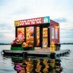 A fully stocked corner store is now floating in Toronto's harbour