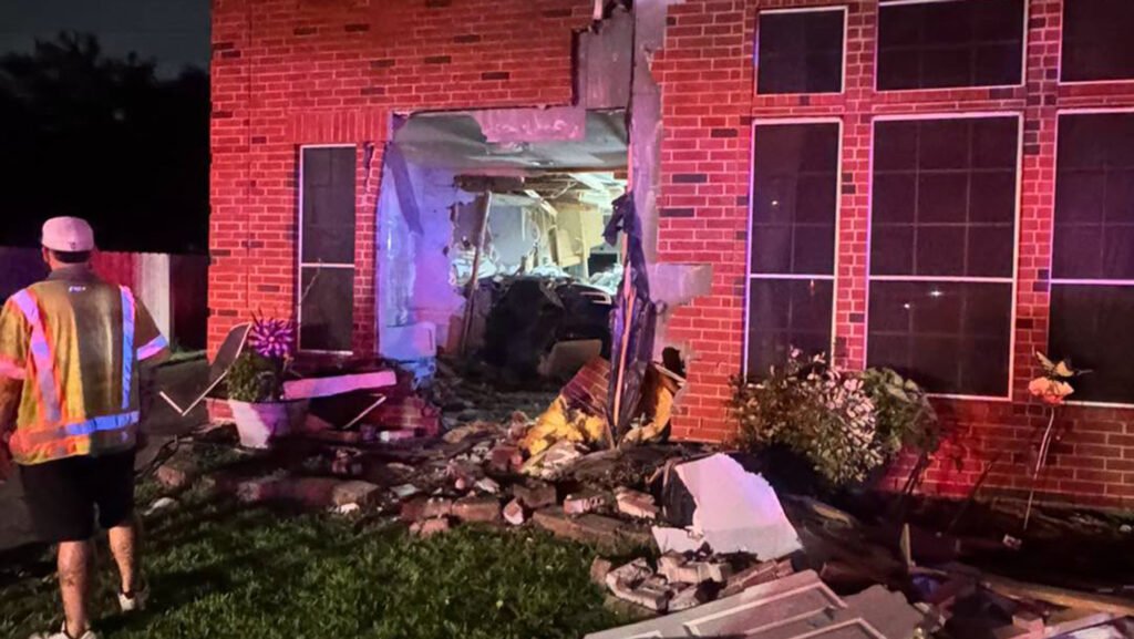 A Tesla Allegedly On Driver-Assist Tore Through A Texas Home, Killing A Woman