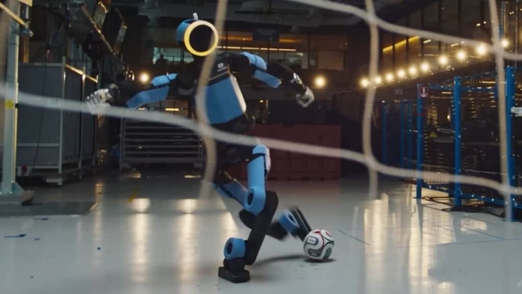 Watch Hyundai’s Atlas Humanoid Robot Pull Soccer Moves Like A Pro