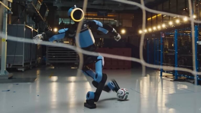 Watch Hyundai’s Atlas Humanoid Robot Pull Soccer Moves Like A Pro