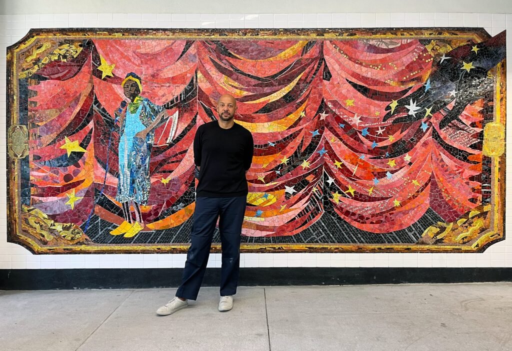 Kaleidoscopic Subway Mosaics Celebrate Flatbush’s Theater History