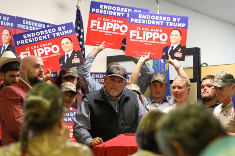 Trump-backed candidate wins GOP primary to replace Nevada Rep. Mark Amodei