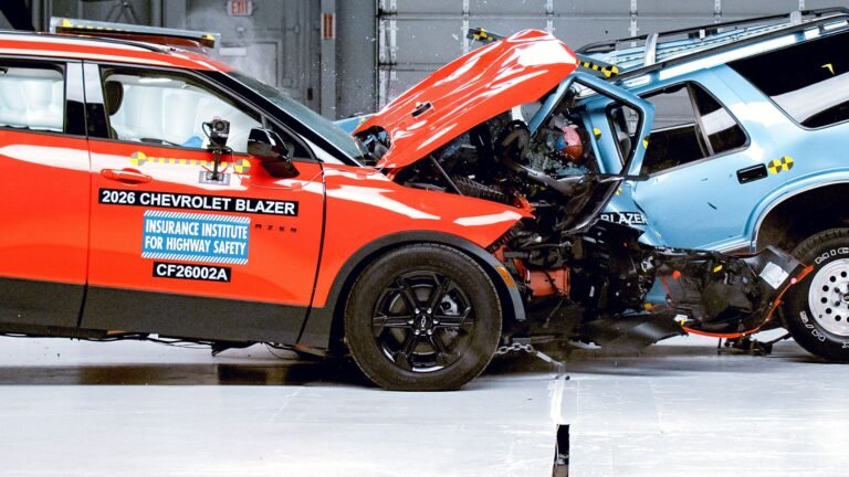 Old Vs New Chevy Blazer Crash Test Shows Shocking Progress In Vehicle Safety