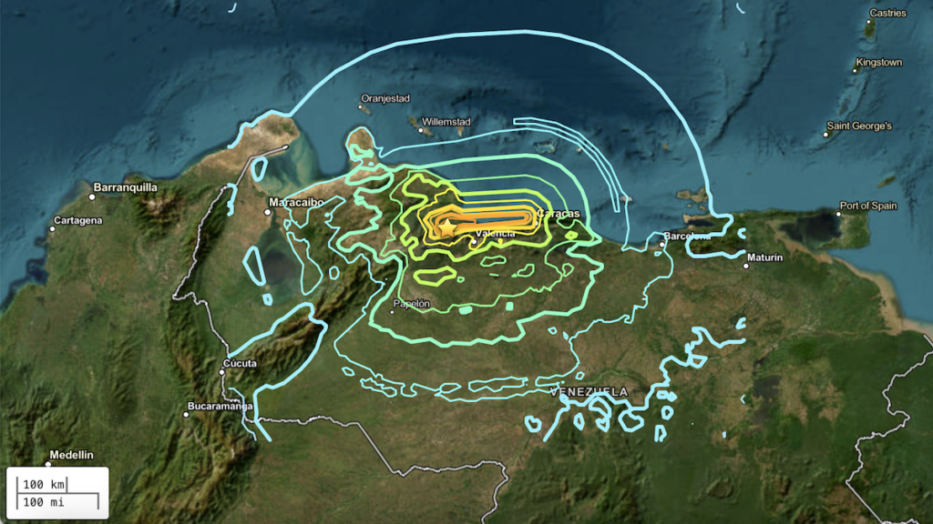 Venezuelan Earthquakes Struck in a Complex Zone of Faults