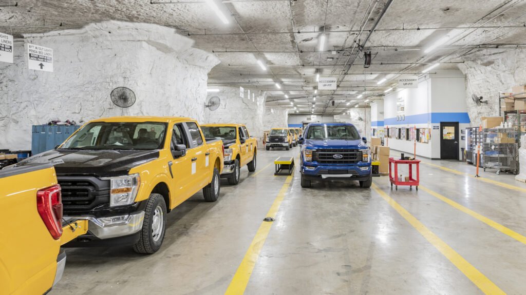 Why Ford And The U.S. Postal Service Both Use The Same Kansas City Cave