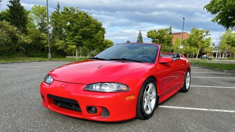 At $21,500, Could You Moon Over This 1997 Mitsubishi Eclipse GS-T Spyder?
