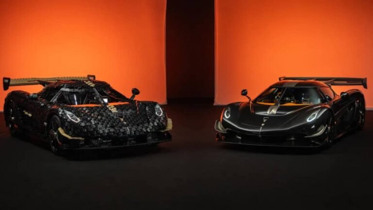 This Full-Size Lego Koenigsegg Hypercar Can Hit 69 MPH