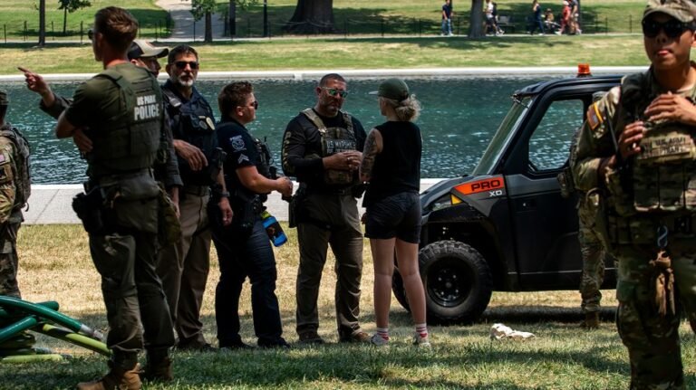 Interior: 5 arrested for vandalism in connection with Lincoln Memorial Reflecting Pool