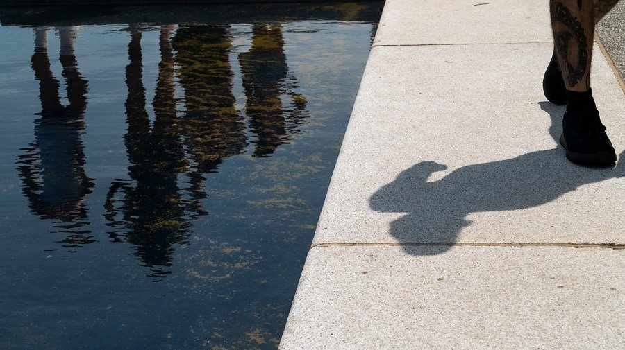 Trump: Reflecting Pool will be drained after July 4; algae 'criminally made'