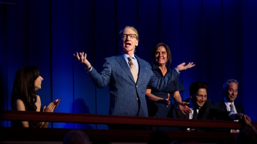 Bipartisan show of support for Bill Maher at Kennedy Center, as Trump looms large
