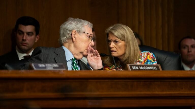 Trump rips McConnell, Murkowski from Oval Office
