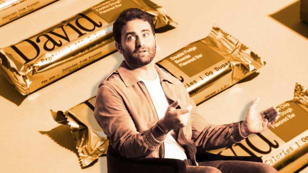 Why the founder of David protein bars says controversy can be good for business