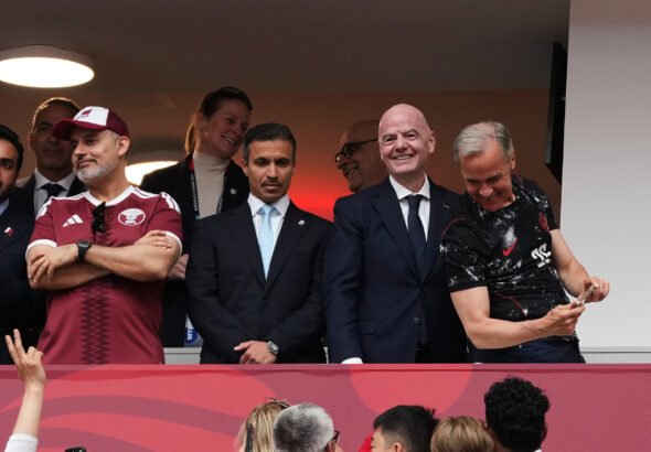 The soccer boss in Mark Carney’s ear