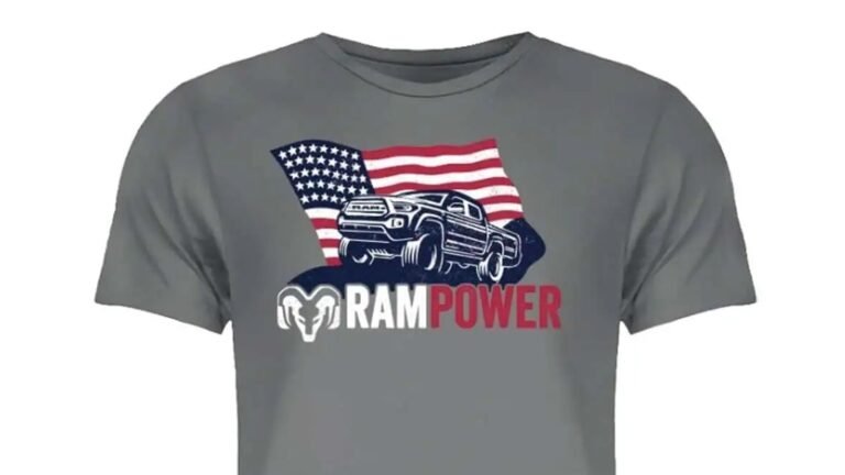 Oops: Ram's Idea Of A 'Patriotic' Pickup Truck Is Apparently A Toyota Tacoma