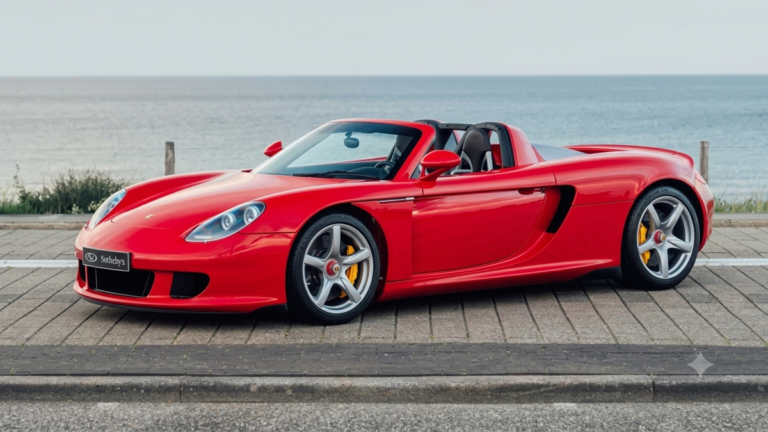 One Of Just 80 Guards Red Porsche Carrera GTs May Fetch $3 Million