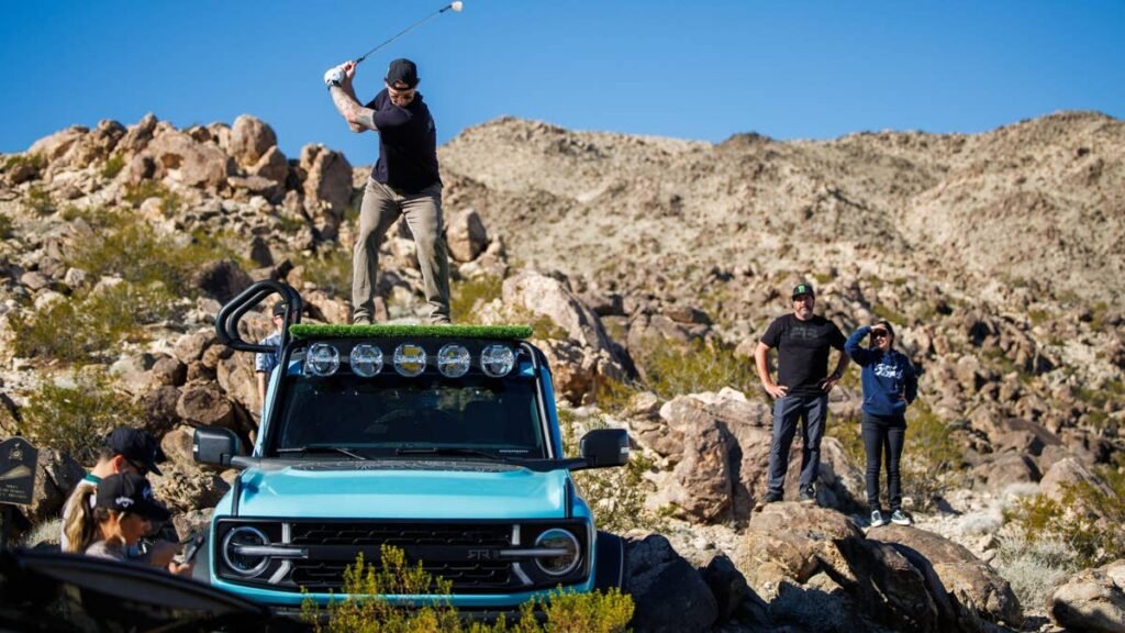 How Ford Broncos Became the Ultimate Golf Carts in the Desert