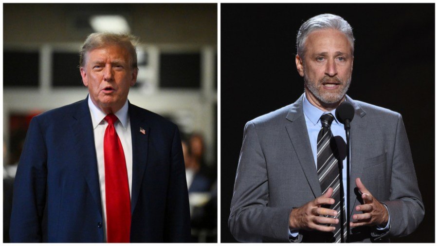 Jon Stewart mocks Trump for no Iran deal: We thought 'you were some kind of dealmaker-in-chief'