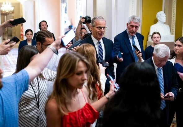 Senate passes immigration enforcement funding after clashes over White House ballroom, ‘anti-weaponization’ fund