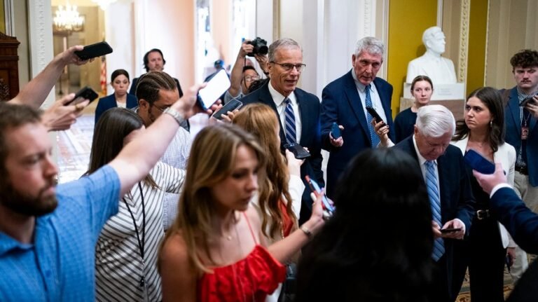 Senate passes immigration enforcement funding after clashes over White House ballroom, ‘anti-weaponization’ fund