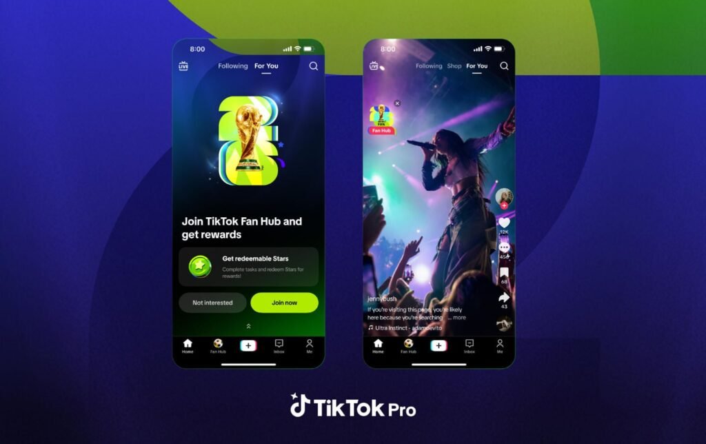 TikTok Just Launched a Whole New App for the FIFA World Cup 2026