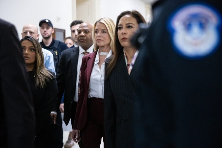 Bondi punts blame for the Epstein files to Todd Blanche