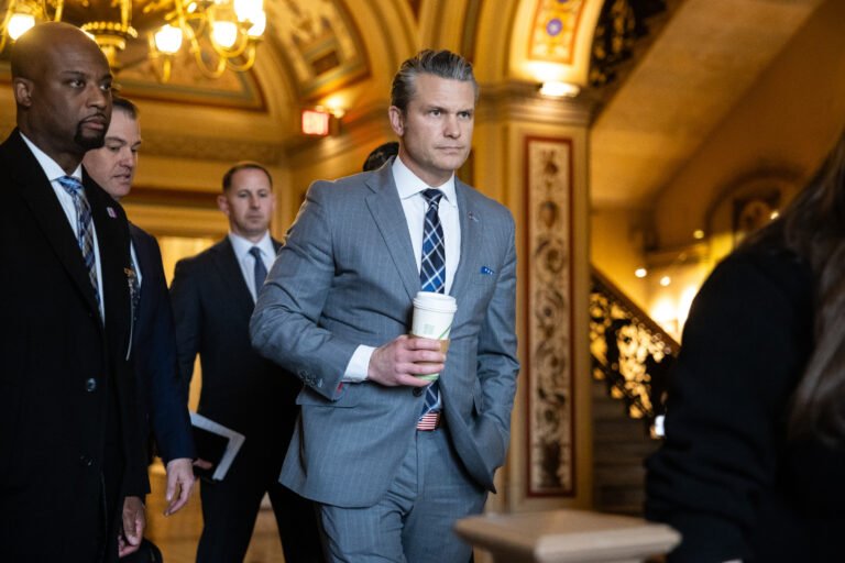 House Republicans huddle with Hegseth after Trump's reconciliation demands
