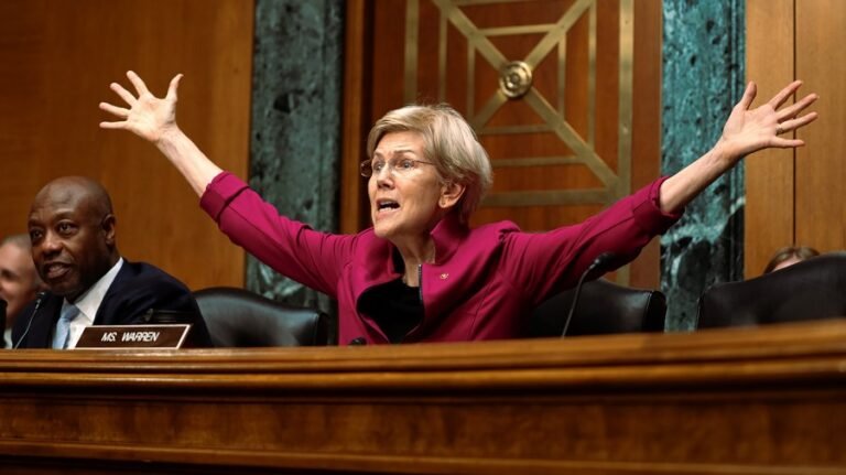 Elizabeth Warren reacts live to Trump saying he won't sign housing bill
