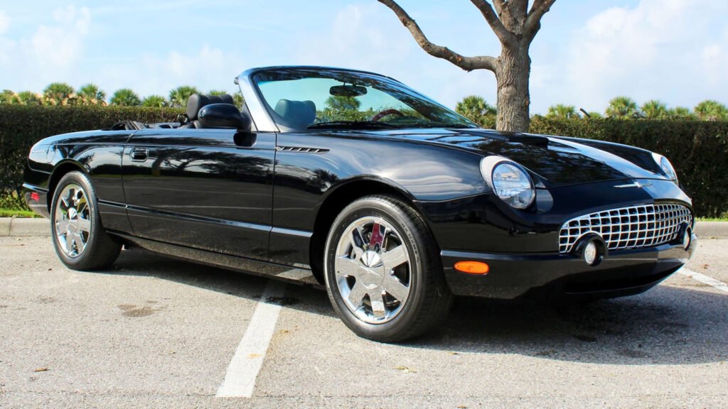 This 15-Mile Ford Thunderbird Has Been Sitting Since 2002 And Costs Half What It Did New