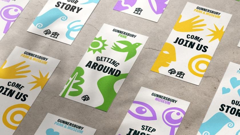 For 100 years no-one noticed it, but this rebrand finally gives Gunnersbury Museum a reason to be found