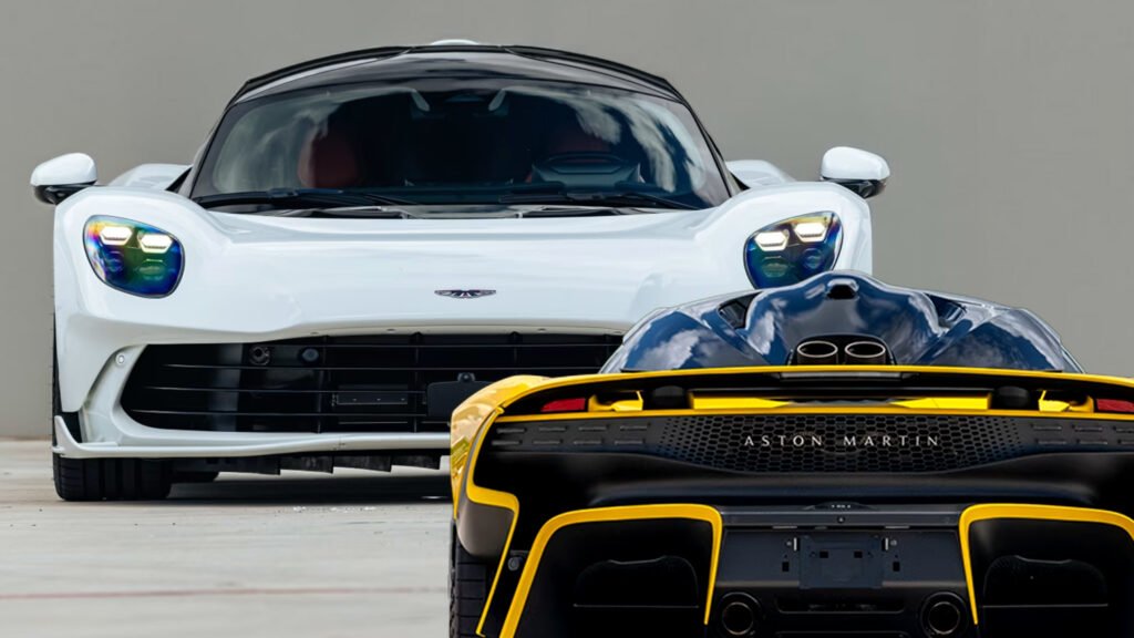 One Owner Is Selling Two Aston Martin Valhallas, Both With Exactly 196 Miles