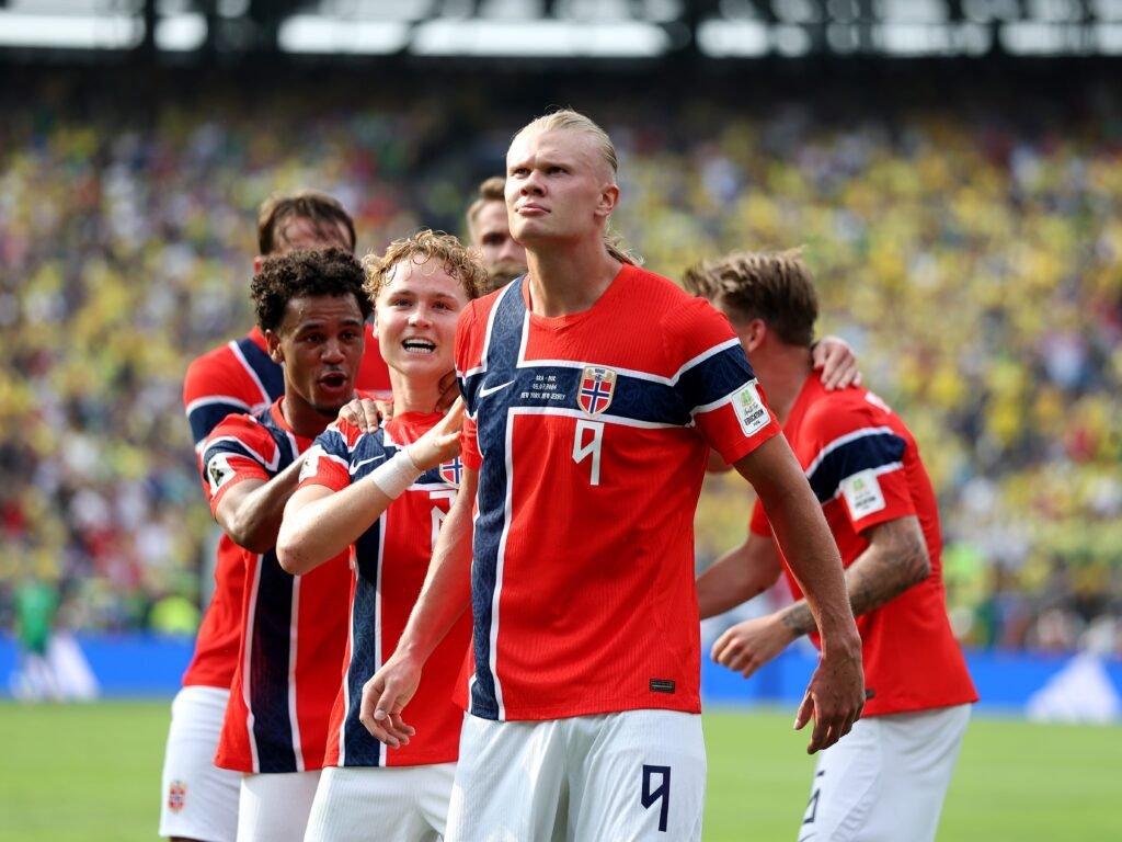 Steak, blue-light glasses, and a morning stroll: The health hacks of Norway's 6-foot-5, 200-pound soccer star