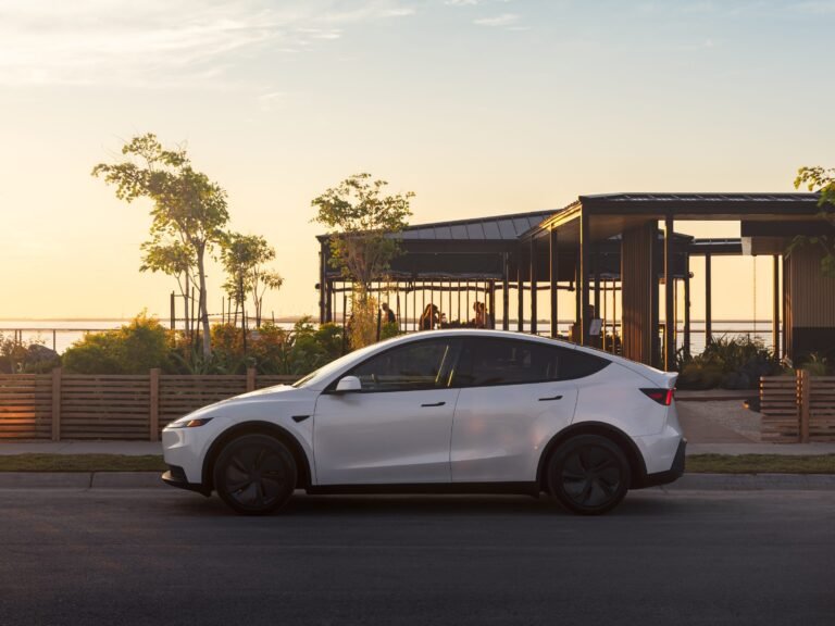 Tesla is selling summer gear, including a $595 Model Y trunk fridge