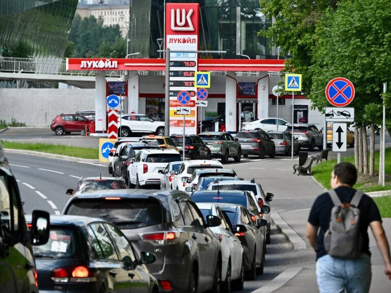Drone strikes deepen Russia's fuel crisis as a governor said petrol is still 'unavailable for sale' on some days