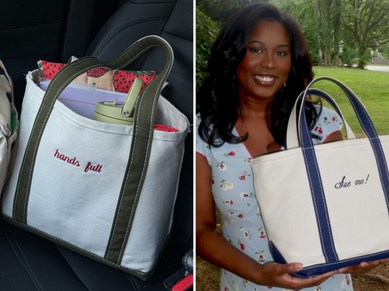 Women in the workplace are putting a new twist on L.L.Bean's famous tote bags