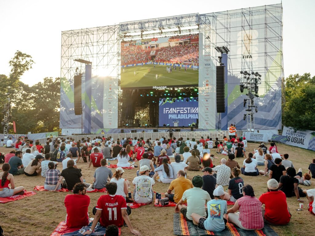 Philadelphia built a free, 39-day World Cup festival serving tens of thousands of fans. Take a look inside.