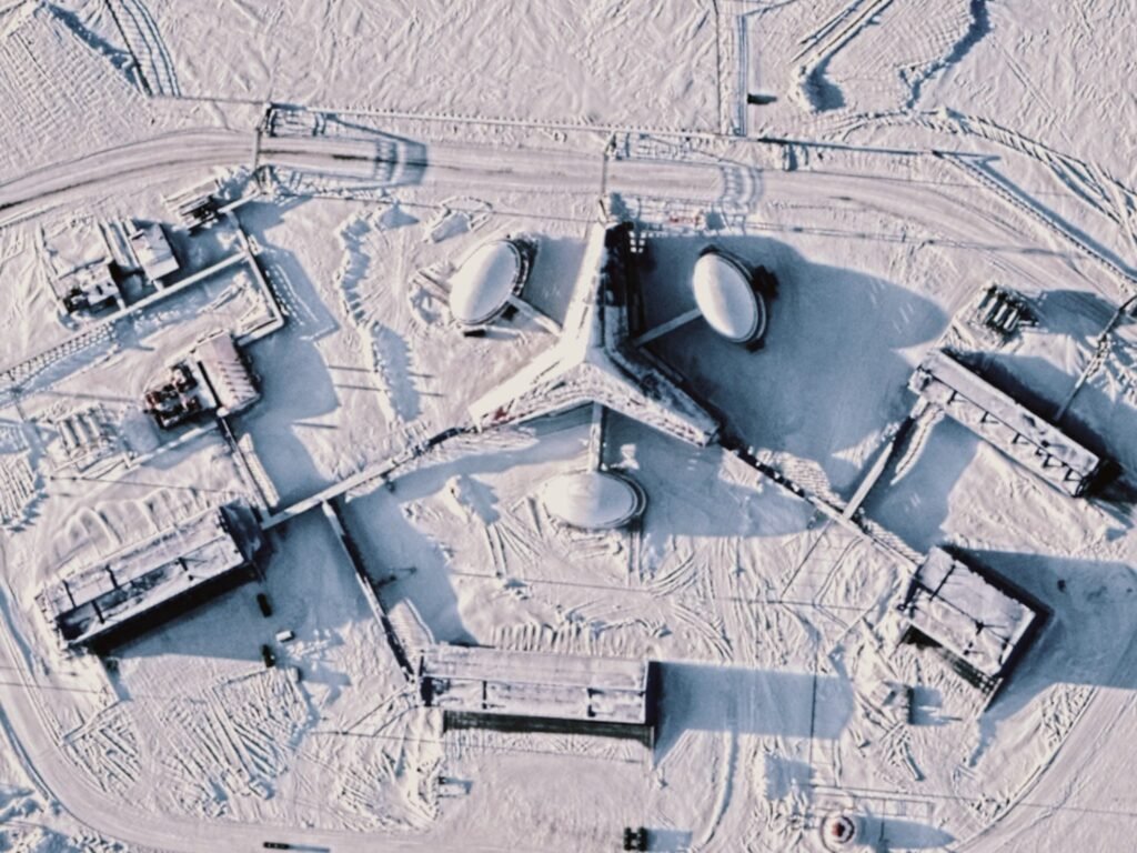 Satellite images show how Russia is winning the race for the Arctic as the US plays catch-up